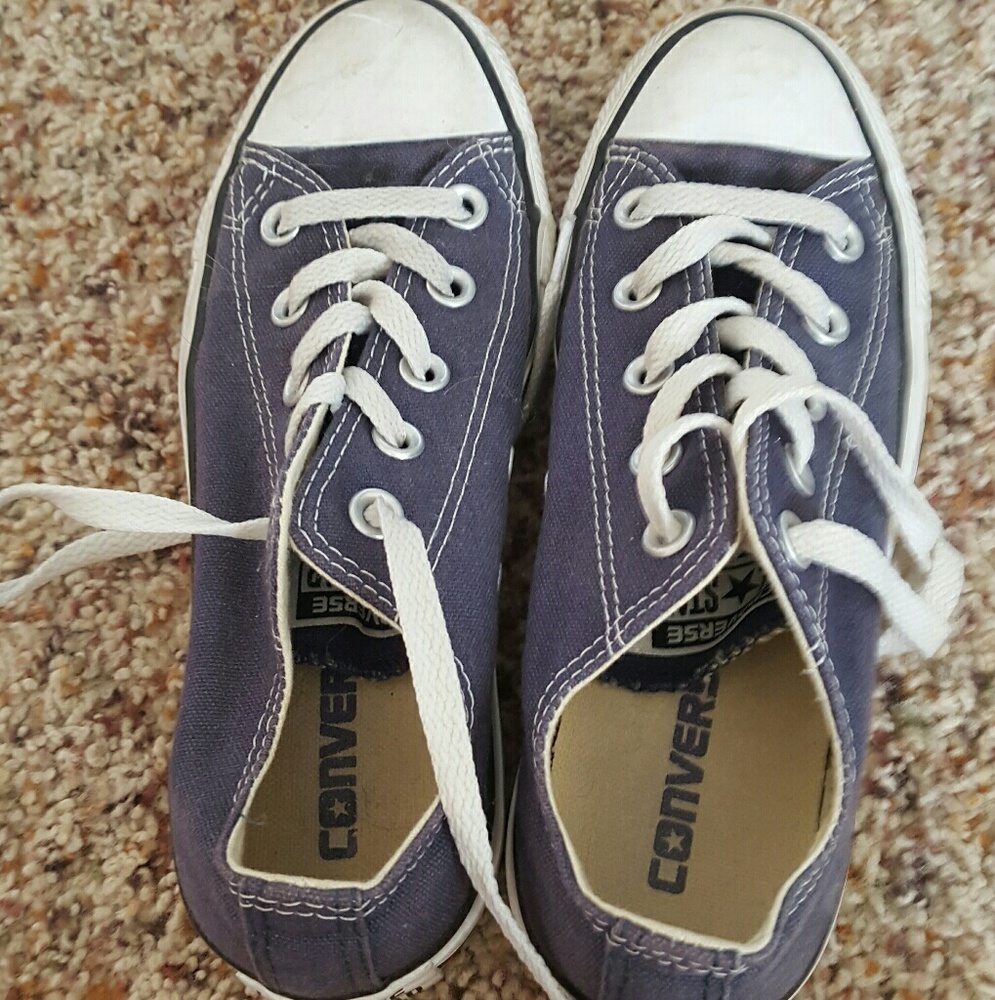 Blue converse